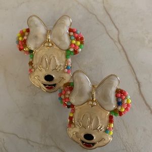 Disney minnie mouse multicolor earrings